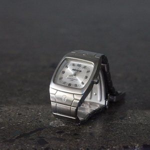 Silver Nixon Watch - Mens - Show Don't Tell The Manual